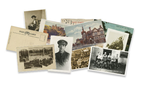 A selection of postcards